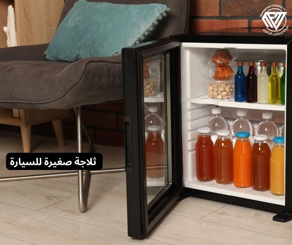 ثلاجة صغيرة للسيارة